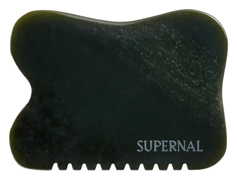 Supernal Cosmic Stone Nephrite Jade Gua Sha Tool