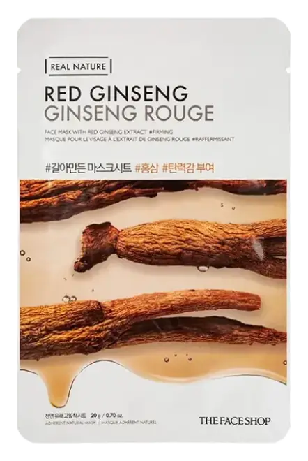 The Face Shop Real Nature Face Mask Red Ginseng