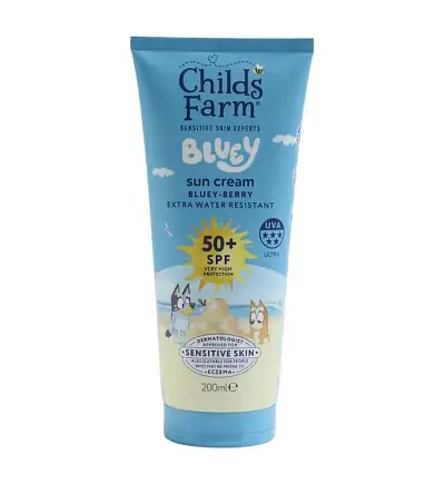 Childs Farm Bluey Sun Cream SPF 50+