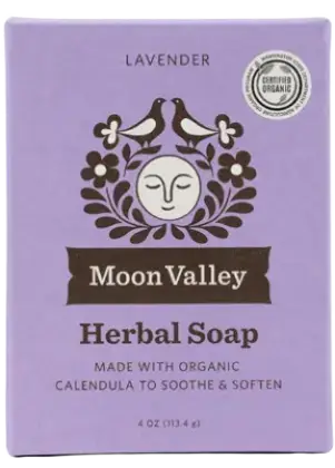 Moon Valley Organics Herbal Soap Lavender