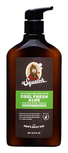 Dr. Squatch Cool Fresh Aloe Lotion
