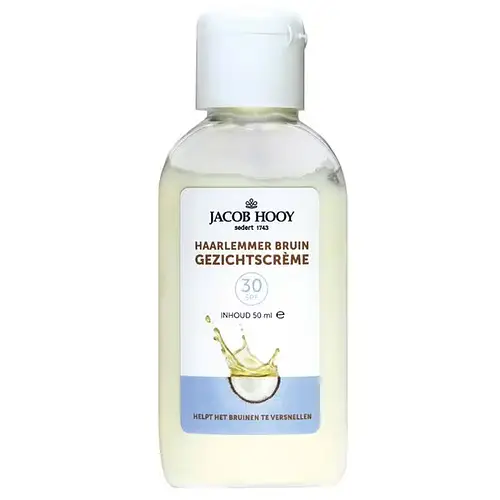 Jacob Hooy SPF30 Haarlemmer Bruin Gezichtscrème