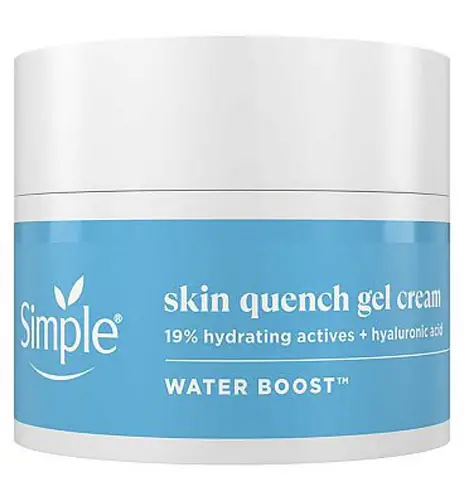 Simple Skincare Simple Water Boost Skin Quench Gel Face Cream for Dry Skin 50ml