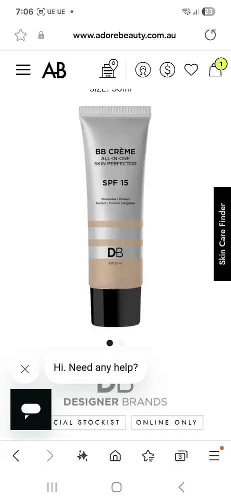 DB Cosmetics BB Creme - Blemish Balm