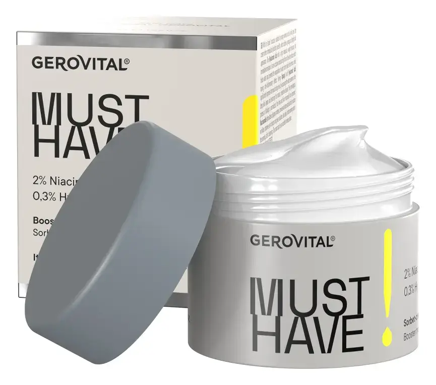 Gerovital Sorbet-Cream Booster Hydration With 2% Niacinamide