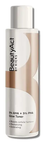 BeautyAct 5% AHA + 5% PHA Glow Toner