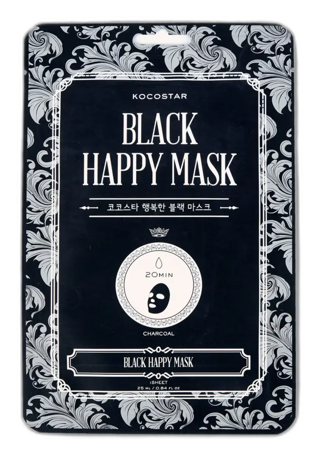 Kocostar Happy Mask Black
