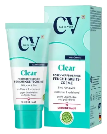 Cadea Vera Porenverfeinernde Feuchtigkeitscreme