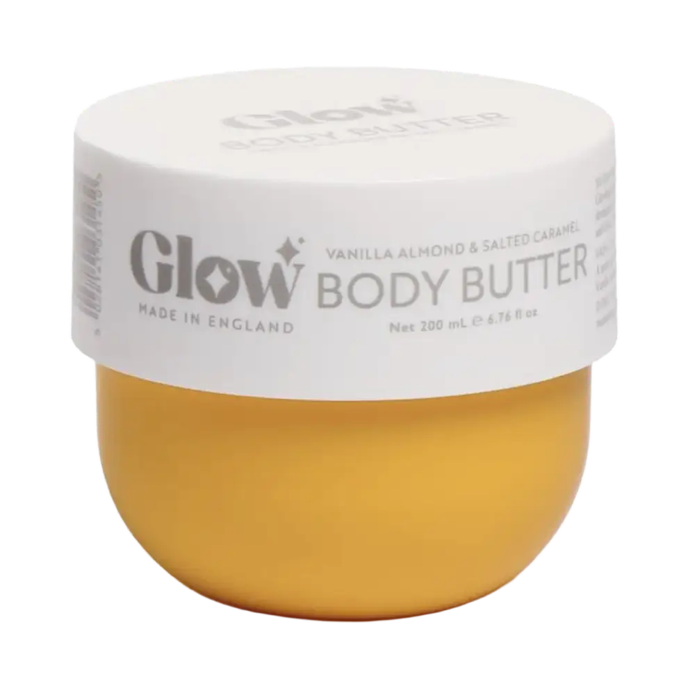 The Glow Body Butter Vanilla Almond & Salted Caramel