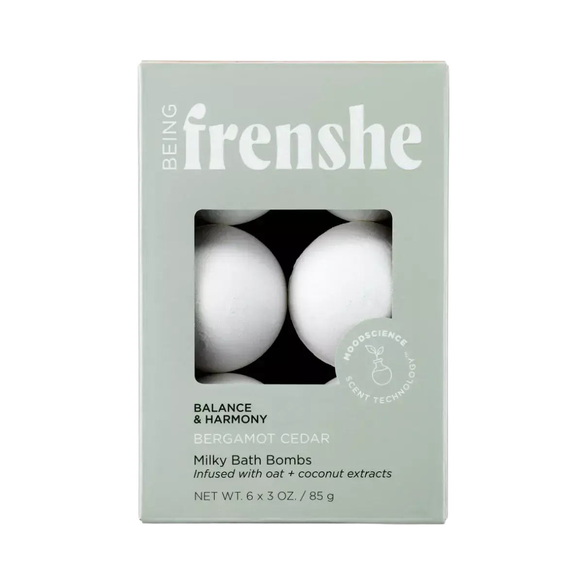 Being Frenshe Milky Bath Bombs Bergamot Cedar