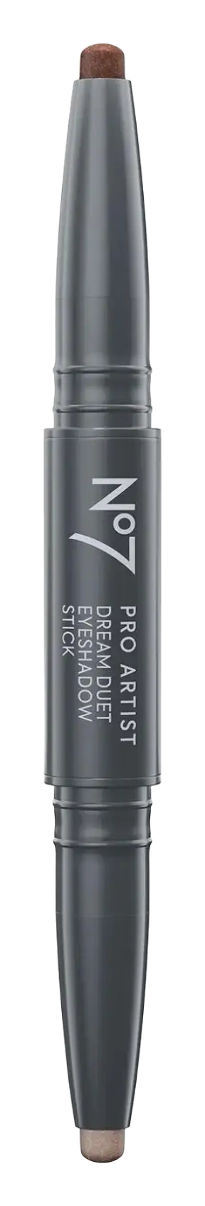 No7 Pro Artist Dream Duet Eyeshadow Stick Rustic Moonlight/Luxe Espresso