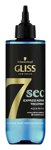 Schwarzkopf Professional Gliss 7 Sec Express Repair Treatment Aqua Revive