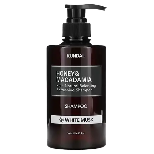 Kundal Honey & Macadamia Pure Natural Balancing Refreshing Shampoo - White Musk
