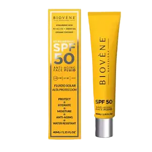 Biovène Barcelona Hyaluronic SPF 50 Anti-Aging Face Fluid