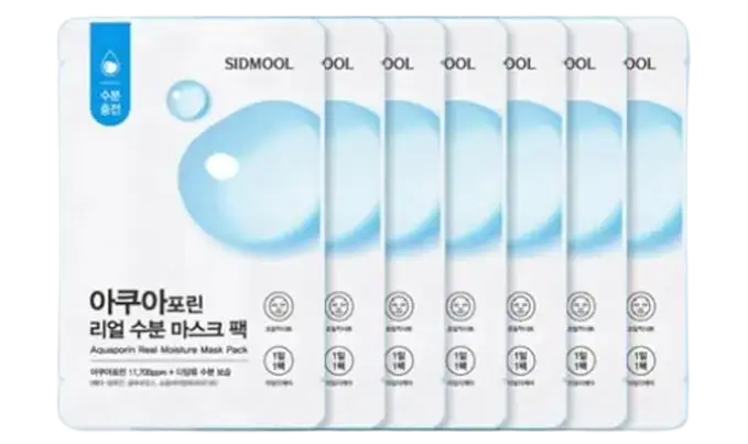 Sidmool Aquaporin Real Moisture Mask Pack