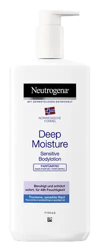 Neutrogena Deep Moisture Sensitive Body Lotion