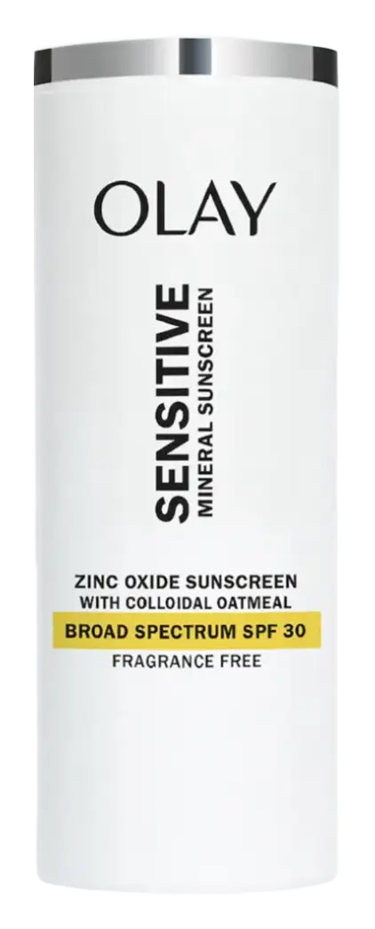 Olay Sensitive Mineral Zinc Oxide Sunscreen SPF 30