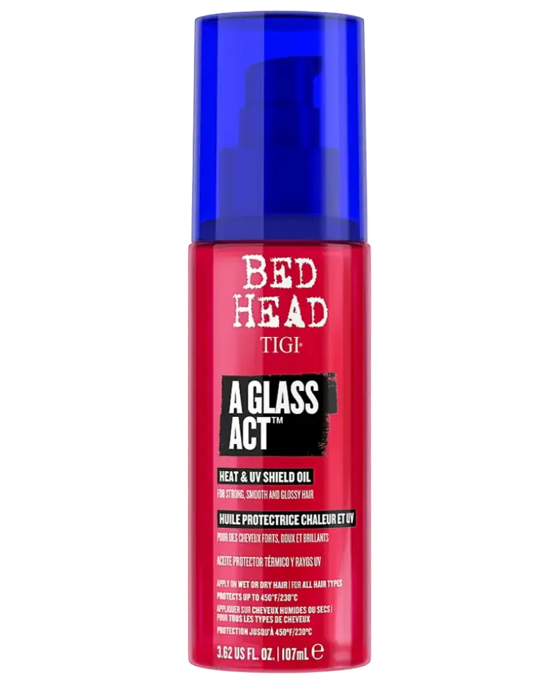 Bed Head by TIGI A Glass Act Heat & UV Shield Oil