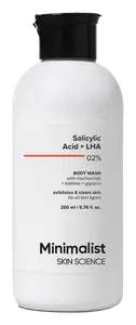 Minimalist Salicylic Acid + LHA 02% Body Wash