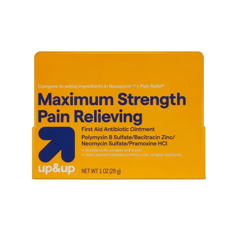 up&up Maximum Strength Pain Relieving First Aid Antibiotic Ointment