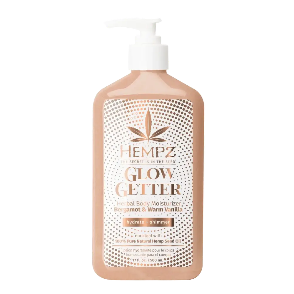 Hempz Glow Getter Herbal Body Moisturizer With Shimmer