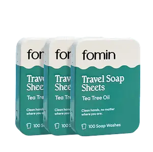 Fomin Travel Soap Sheets Tea Tree Oil