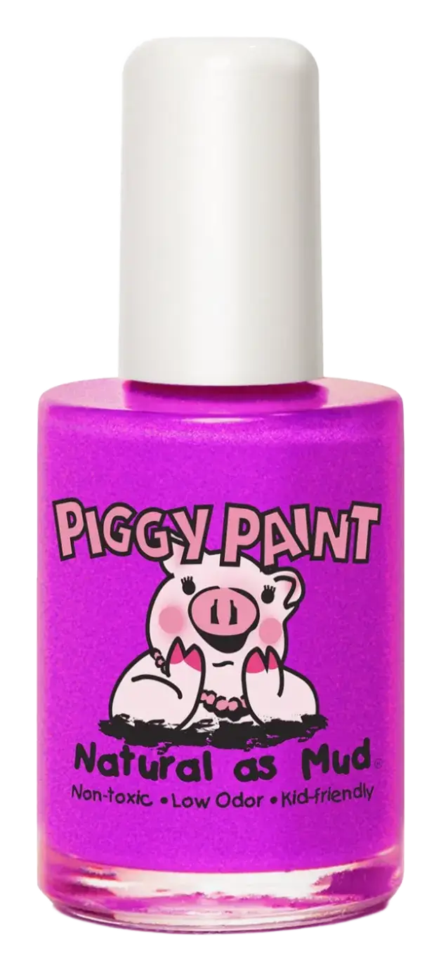 Piggy Paint Shimmer Nail Polish Groovy Grape