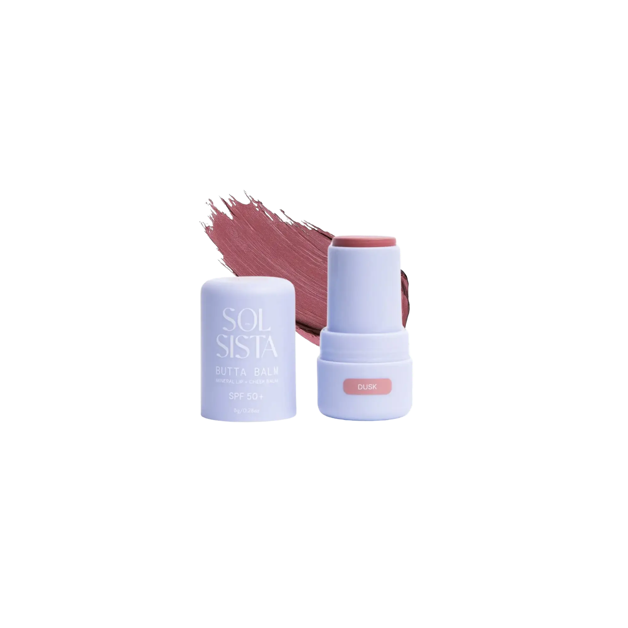 Sol Sista Butta Balm Mineral Lip & Cheek Balm SPF 50+ Dusk