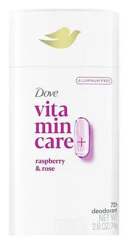 Dove Vitamincare+ Deodorant Stick Raspberry & Rose