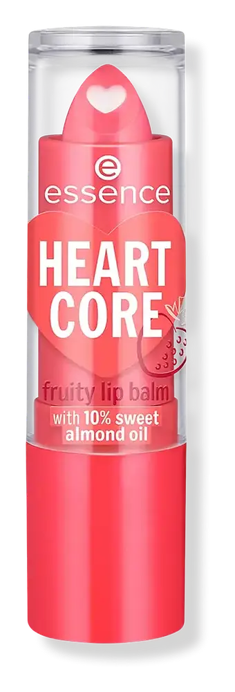 Essence Heart Core Fruity Lip Balm 02 Sweet Strawberry