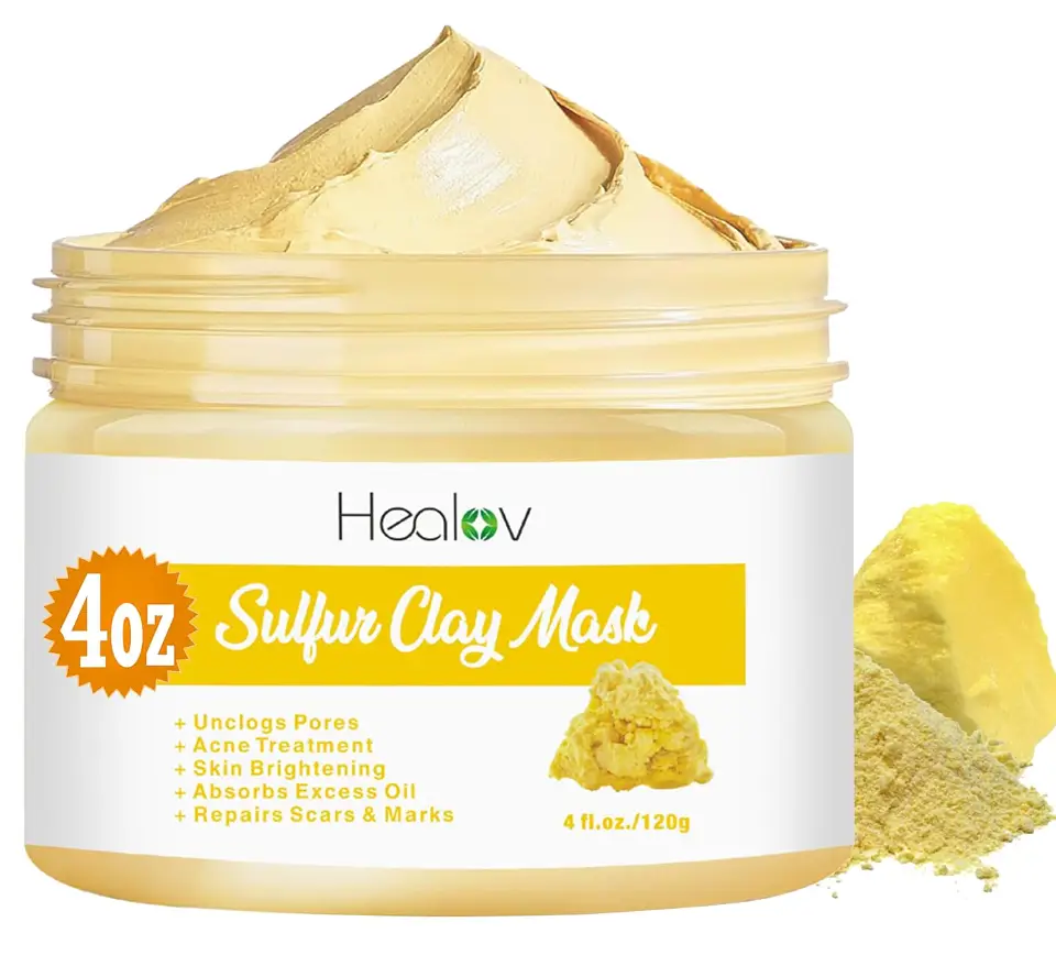 Healov Sulfur Face Mask