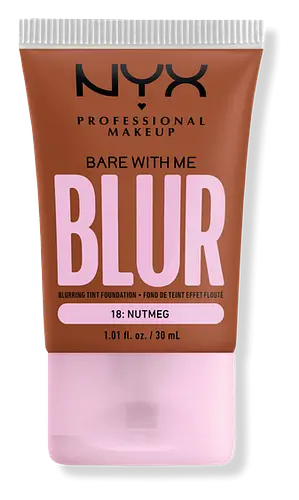 NYX Cosmetics Bare With Me Blur Skin Tint Foundation Nutmeg