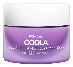COOLA Full Spectrum 360 Day SPF 30 & Night Organic Eye Cream Duo
