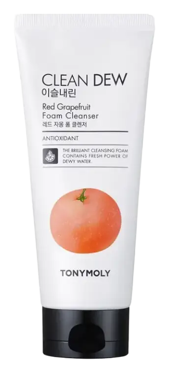 TONYMOLY Clean Dew Foam Cleanser Red Grapefruit