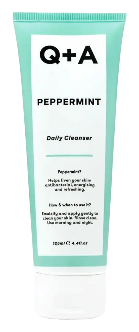Q + A Peppermint Daily Cleanser