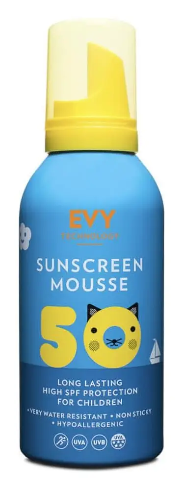 Evy Technology Sunscreen Mousse Kids SPF 50