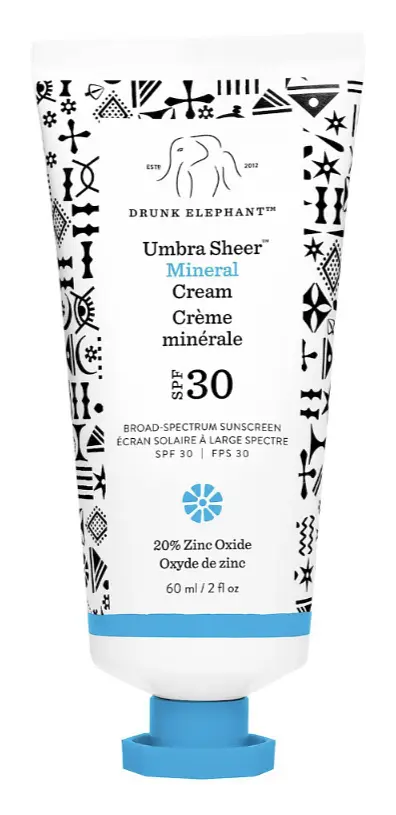 Drunk Elephant Umbra Sheer Mineral Cream SPF 30/PA+++