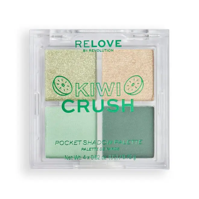 Revolution Beauty Relove Pocket Eyeshadow Palette Kiwi Crush