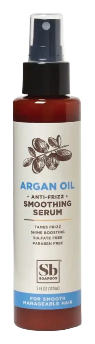 Soapbox Argan Oil Anti-Frizz Smoothing Serum