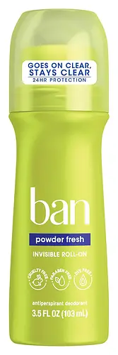 Ban Roll-On Antiperspirant Powder Fresh