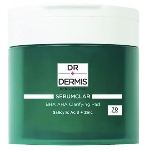 Dr. Dermis Sebumclar BHA AHA Clarifying Pad