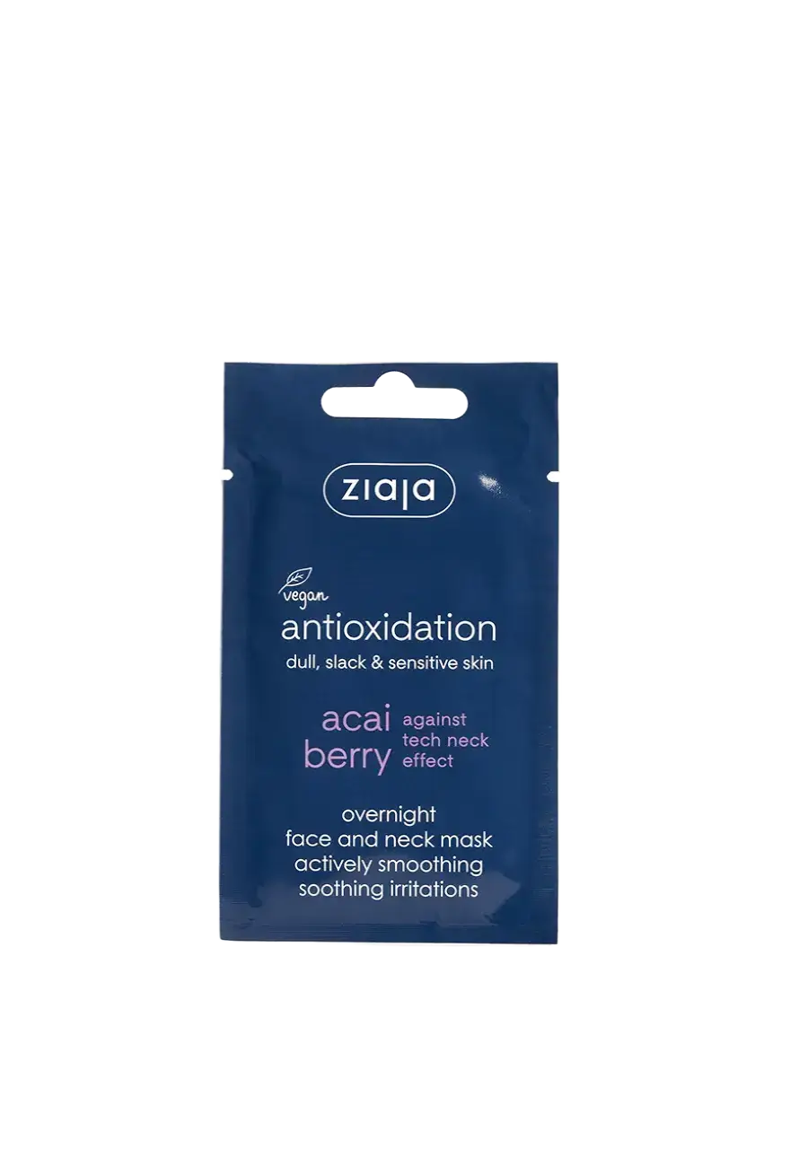 Ziaja Acai Berry Overnight Face And Neck Mask