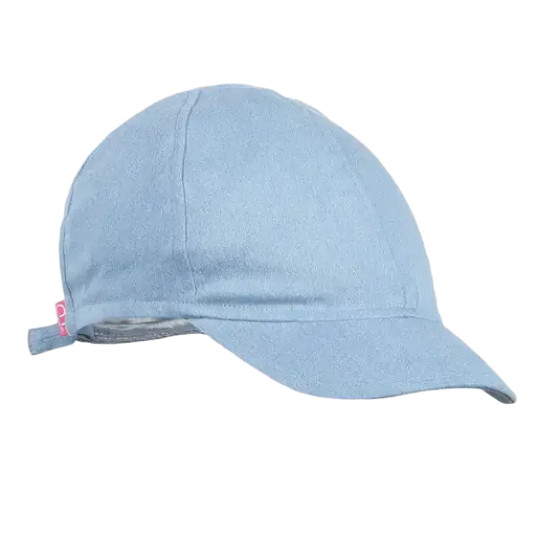 Manetain Satin Lined Cap Cerulean Blue