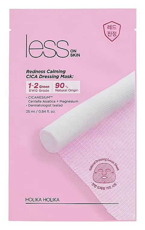 Holika Holika Less On Skin Redness Calming CICA Dressing Mask