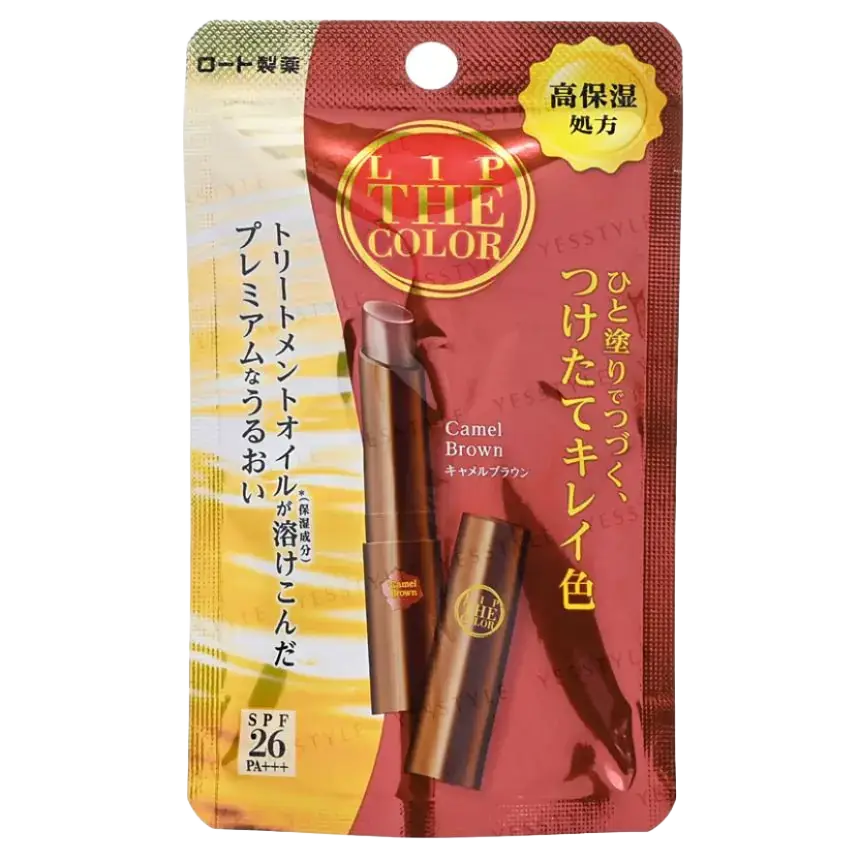 Rohto Mentholatum Lip The Color SPF 26 Camel Brown