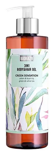 Biobaza 3in1 Shower Gel Green Sensation
