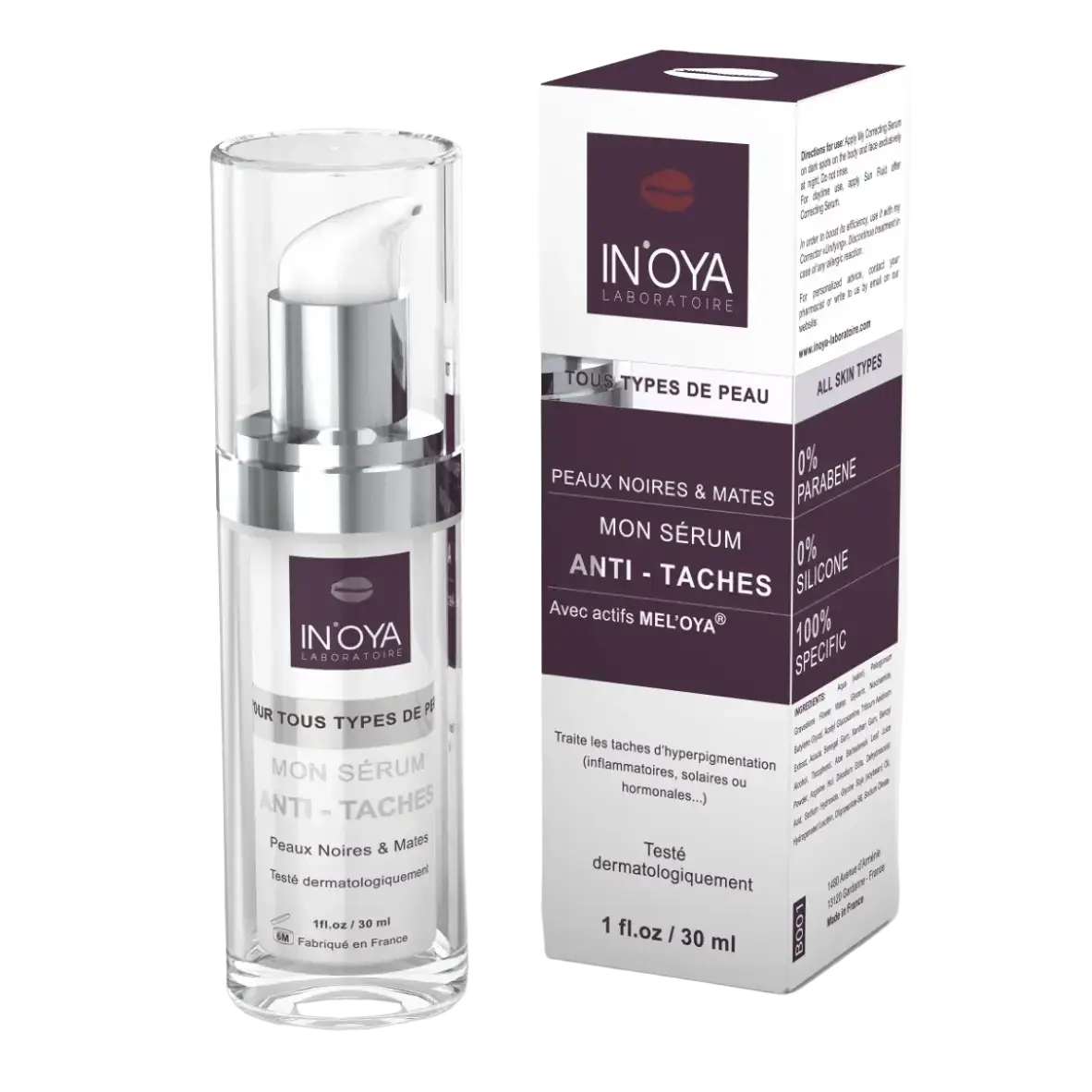 In’oya Laboratoire Mel’oya Mon Sérum Anti-Taches