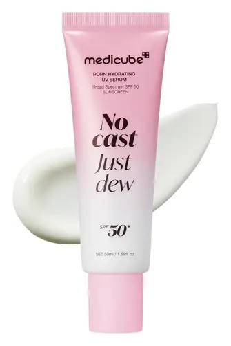 MediCube No Cast Just Dew PDRN Hydrating UV Serum SPF 50+