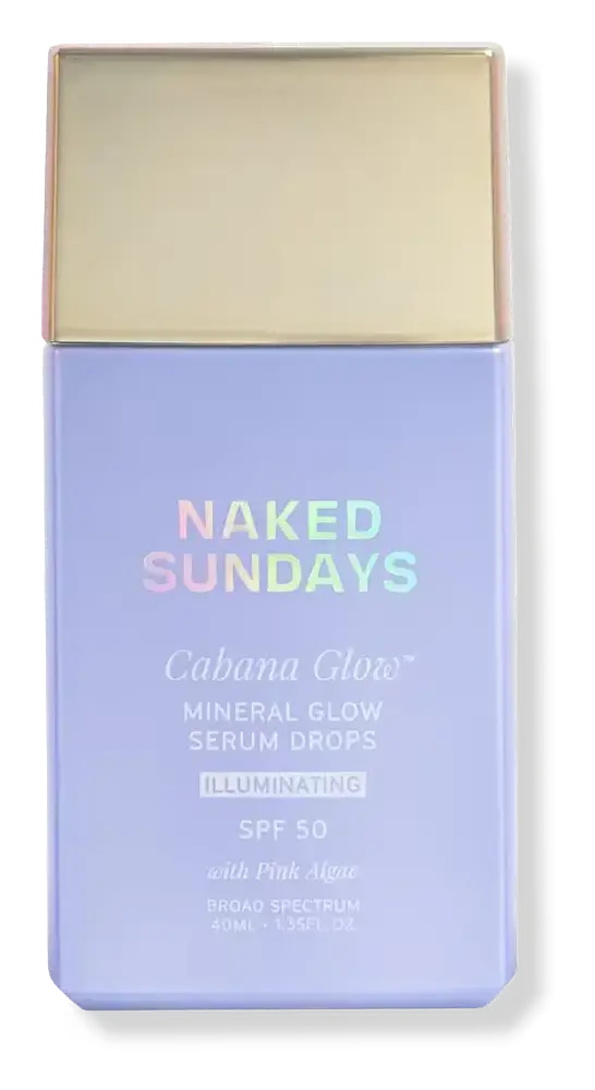 Naked Sundays Cabana Glow Mineral Glow Serum Drops SPF 50 Illuminating
