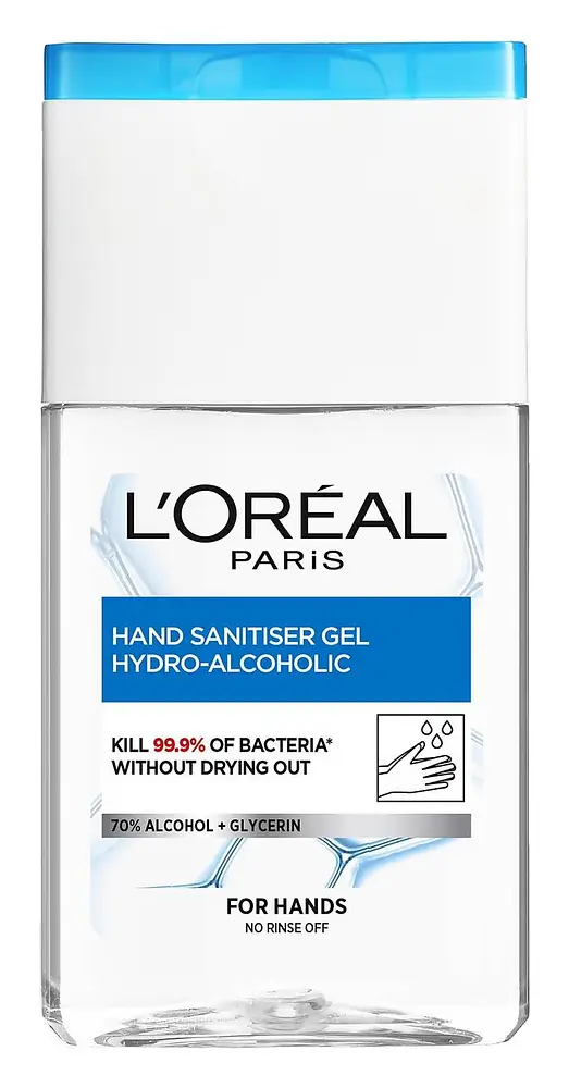 L'Oreal Hand Sanitiser Gel Hydro-Alcoholic